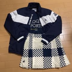 ルコックスポルティフ　レディースゴルフウェア　ブルゾン　キュロットのサムネイル