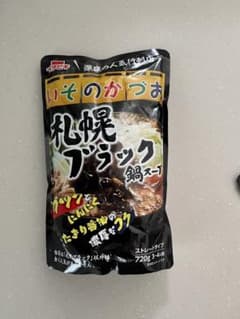 イチビキ　いそのかづお　札幌ブラック　鍋スープ　鍋つゆ　すすきの　720gのサムネイル