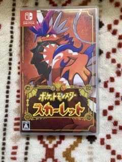 【switch】ポケットモンスター スカーレットのサムネイル