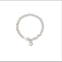 HUMAN MADE HEART SILVER BRACELET - メルカリ