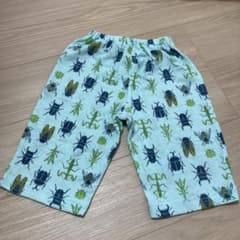 キッズ ハーフパンツ 昆虫柄 110cmのサムネイル