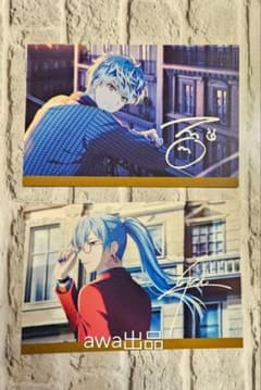[Re:vale]아이나나 기념일 2021 애니메이트 특전 엽서 [백&천]