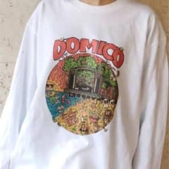 ドミコ domico 日比谷野外音楽堂ワンマン2020 ロンT Tシャツ XLのサムネイル