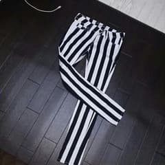 値下！ストライプパンツ　試着のみのサムネイル