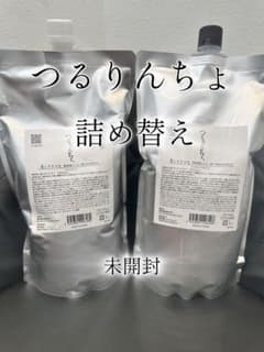 髪にドラマを。つるりんちょ シャンプー1000mlトリートメント1000gのサムネイル