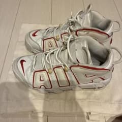 NIKE AIR MORE UPTEMPO ホワイト レッドのサムネイル