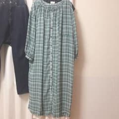 シャツワンピース　　ロング　kastaneのサムネイル