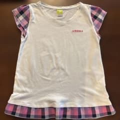 adidas フリル付き Tシャツ Mサイズのサムネイル