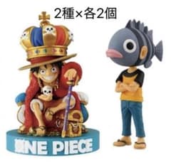 BACE SHOP 限定ワーコレ2個、LOGOTYPE 2種 合計4点セット BASE SHOP限定品】ONE PIECE ワーコレ 2種4点セット - メルカリ