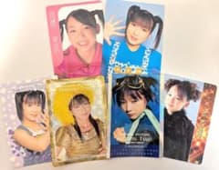 モーニング娘。 辻希美 加護亜依 トレカ シール カード 6枚セット 平成