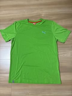 新品未使用！Puma グリーン Tシャツ Lサイズのサムネイル