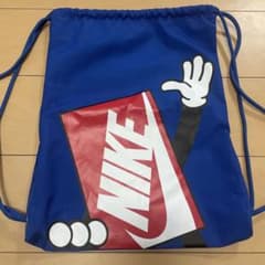NIKE ナップザック　青　鞄のサムネイル