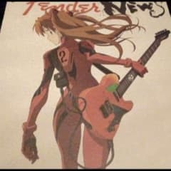 에반게리온 Fender News paper 아스카 에반게리온
