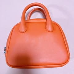 オレンジ　ハンドバッグのサムネイル