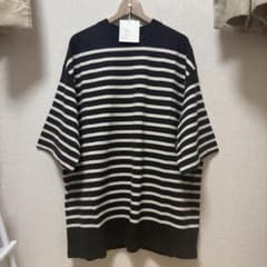 【美品】 blurhms ROOTSTOCK ハーフスリーブ ボーダー Tシャツのサムネイル