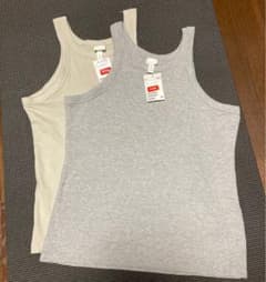 アメリカンスリーブタンクトップ　H&M ２枚セットのサムネイル