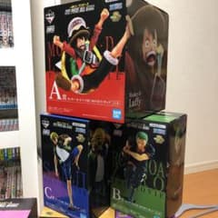 ワンピース STAMPEDE 一番くじ ルフィ ゾロ サンジのサムネイル