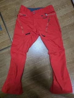 VOLCOM スノーボードパンツ レッド Lサイズのサムネイル