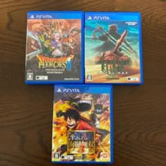 PSVITAソフトまとめ売り☆のサムネイル