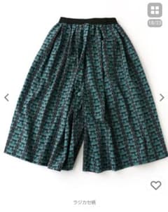 PATY  gymmaster  総柄シアサッカーワイドパンツのサムネイル
