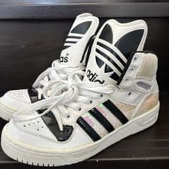 希少 アディダス ジェレミースコット スニーカー ハイカット