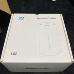 Speed Wi-Fi HOME L02 ホワイト ホームルーターのサムネイル