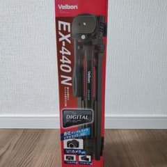 未使用 ベルボン 三脚 EX-440 N ビデオカメラ 一眼レフ 両用 軽量のサムネイル