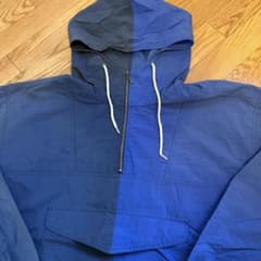 90s GAP ナイロン アノラックパーカー ツートンカラー XLサイズ