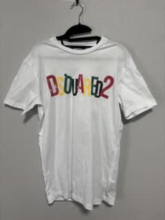 DSQUARED2 ホワイト Tシャツ Mサイズのサムネイル