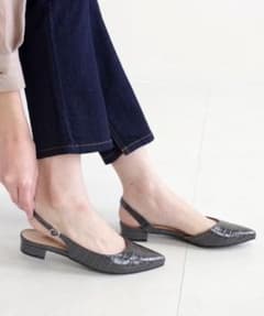 お値引き＊【AmiAmi】バックストラップミュールパンプスのサムネイル