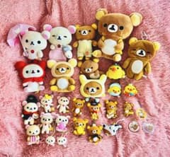 【美品全30点】リラックマ ぬいぐるみ キーホルダー 詰め合わせセットのサムネイル