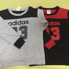 adidasトレーナー2点セット130cmのサムネイル