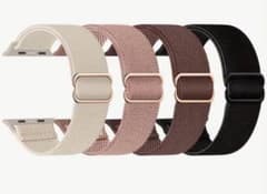ね*ね様 Apple Watch用 伸縮性ナイロンバンド 調整バックル付きのサムネイル