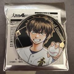 ダイヤのA 原画展 メタル缶バッジ 沢村 - メルカリ