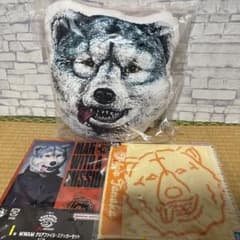 MAN WITH A MISSION 一番くじC賞 フェイスクッション オマケ付 - メルカリ
