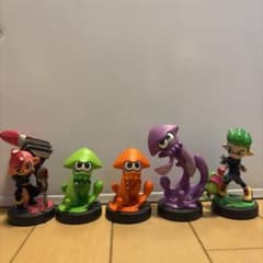 amiibo スプラトゥーン 5体セットのサムネイル