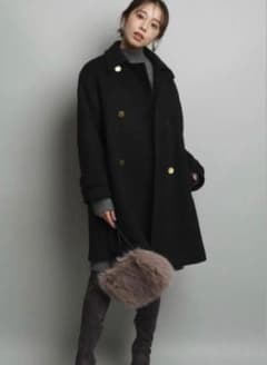 ☆新品タグ☆ジャスグリッティー ウールPコート 24AW M ¥58300 - メルカリ