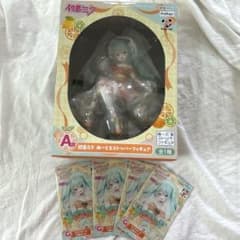 フリューくじ 初音ミク シトラスミク A賞 ぬーどるストッパー フィギュア 2体 初音ミク ぬーどるストッパー シトラスミク A賞 フリュー フィギュア