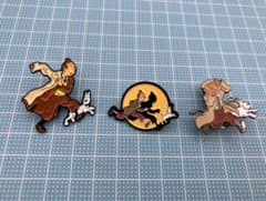 タンタンの冒険 ピンズ TINTIN 3種セット - メルカリ