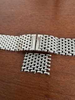 IWC 純正ブレス　ポートフィノ用　ラグ幅18mm 金属ベルト IWC 純正ブレス ポートフィノ用 ラグ幅18mm 金属ベルト - メルカリ