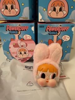 POPMART CRYBABY 파워 퍼프 걸즈 BUNNY BLOSSOM