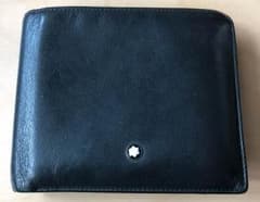モンブラン 折り財布（黒）のサムネイル