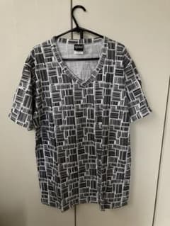 【新品】メンズTシャツ 半袖 ストリート 派手 バーコードのサムネイル