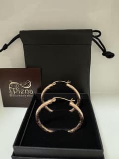 Piena ハワイアン フープピアス ピンクゴールドカラーのサムネイル