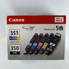 Thumbnail of Canon キャノン 純正品 インクBCI-351+350 5色 351 350