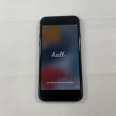 動作品 Apple iPhone 7 ブラック 画面ひびあり バッテリー交換済みのサムネイル