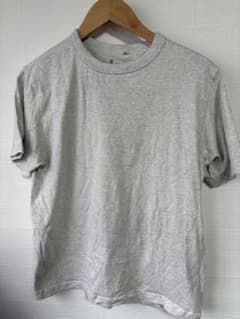 GU comfortable cotton クルーネック Tシャツ グレー Mのサムネイル