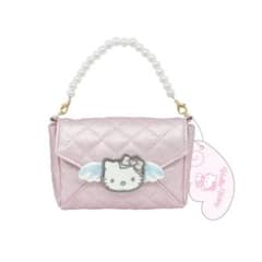 Hello Kitty エンジェルキルティングパスケース ピンクのサムネイル