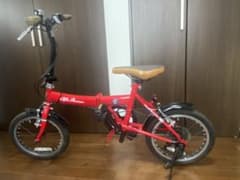 アロファロメオ　折りたたみ自転車　16インチのサムネイル