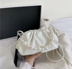 パール持ち手バッグのサムネイル